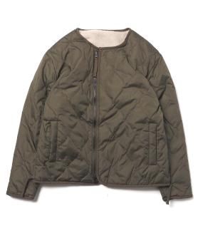 <img class='new_mark_img1' src='https://img.shop-pro.jp/img/new/icons6.gif' style='border:none;display:inline;margin:0px;padding:0px;width:auto;' />TAIONMILITARY REVERSIBLE CREWNECK DOWN JACKET - D.OLIVE/CREAM С֥