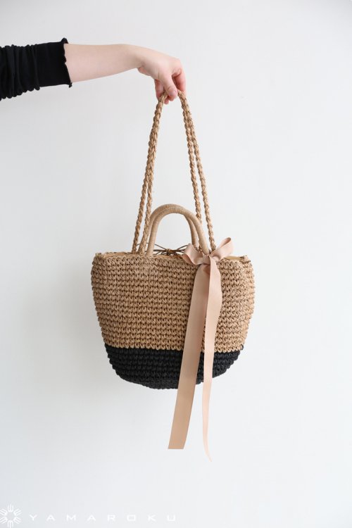 Bilitis dix-sept ans(ビリティス) Woven Bag(M)【Misc-1257】 Bi-col