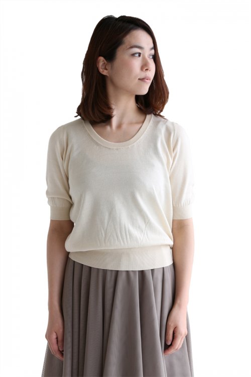 アウトレット最安 Bilitis dix-sept ans knit skirt (Beige) - スカート