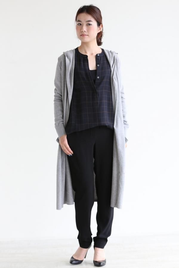 Theory(セオリー) POWDER CREPE TRALPIN トラックパンツ