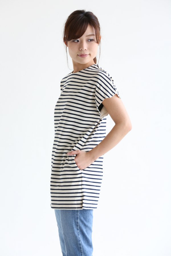 Kaon(カオン) Cotton Scallop Cutsew Tunic スカラップチュニック ...