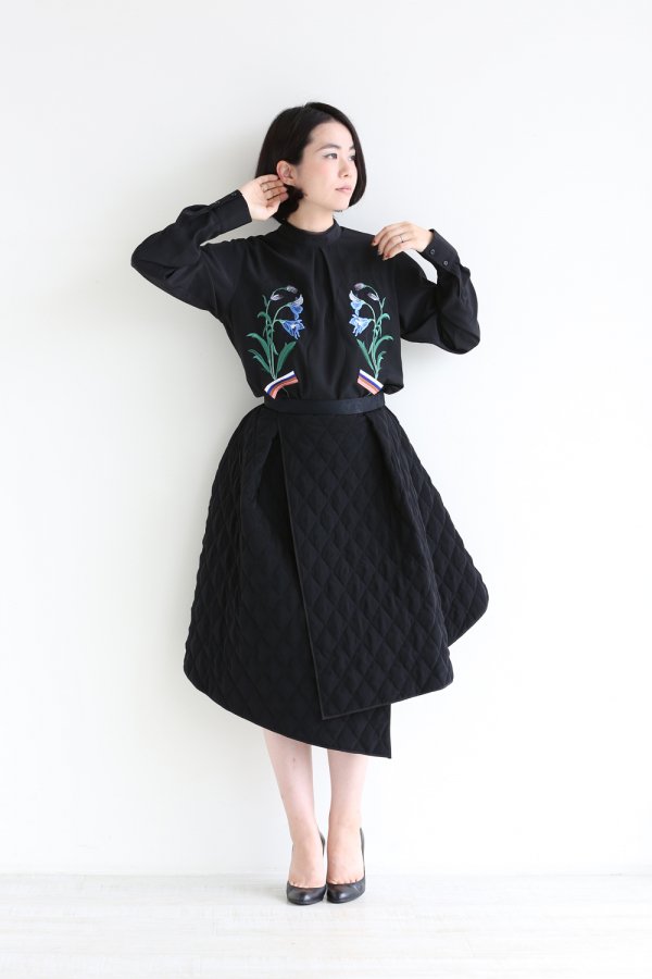 AKIRA NAKA(アキラナカ) quilted panel SK キルティングスカート 