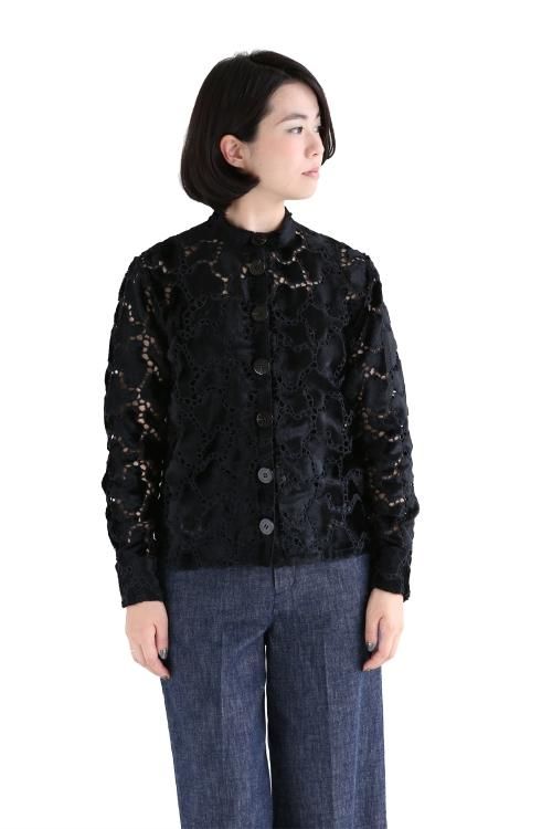 AKIRA NAKA（アキラナカ）Bouchra ブラウス【AW1648BK】black