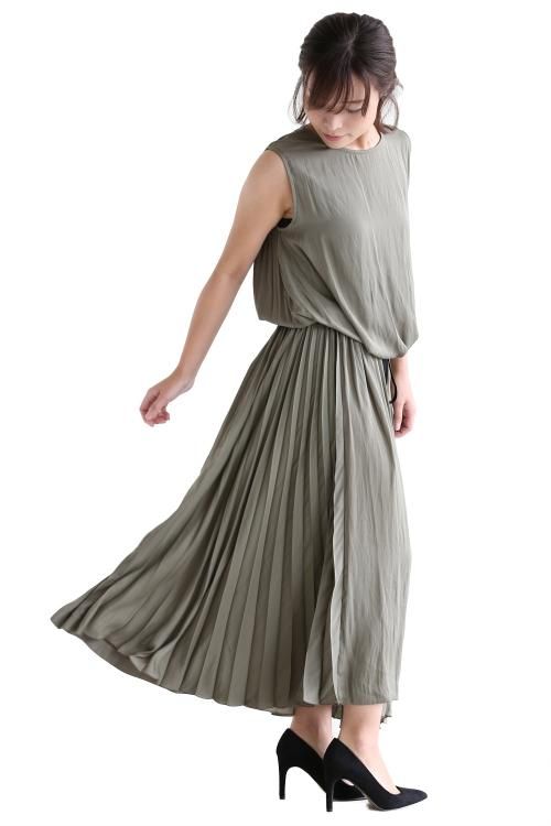 パドカレ　ワンピース pas de calais 【定価3.1万】パドカレ *ウーリッシュフラノ