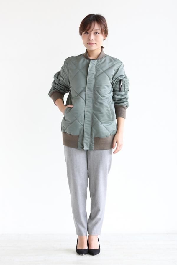 TOMORROWLAND MACPHEE(マカフィ) NYLON TWILL MA-1(ロング丈)【12-07 