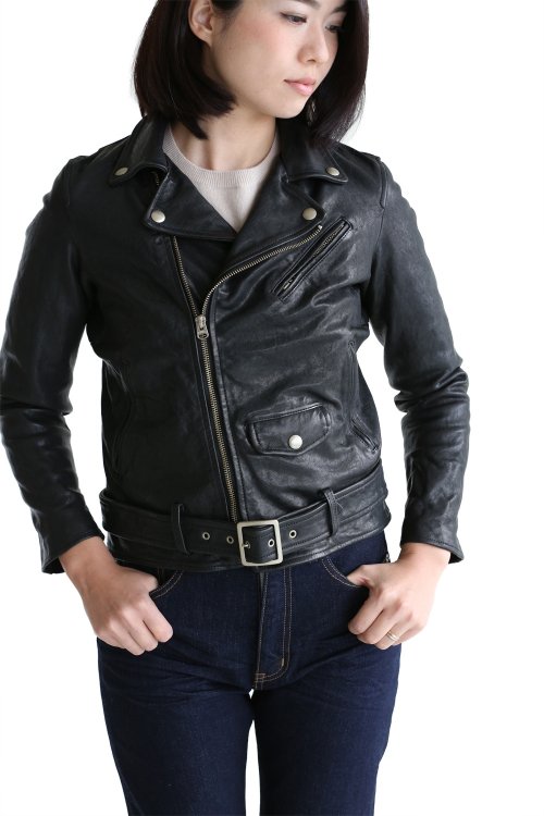 beautiful people（ビューティフルピープル）shrink leather riders jacket レザーライダースジャケット  160サイズ【1725402401】 - YAMAROKU（ヤマロク） オンラインストア