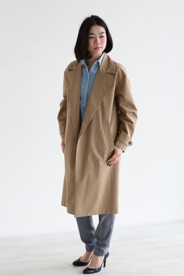 SACRA(サクラ) TAFFETA タフタコート【SH020081】BEIGE SACRA(サクラ) TAFFETA タフタコート【SH020081】BEIGE