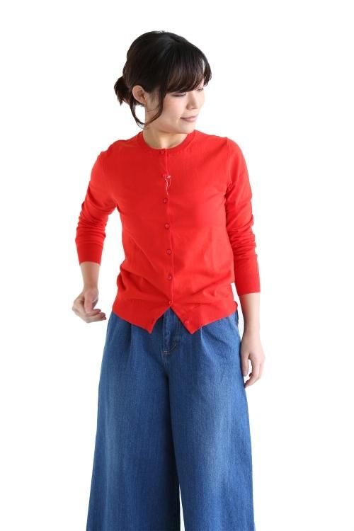 TOMORROWLAND MACPHEE(マカフィ) 16G PLAIN COTTON クルーネック