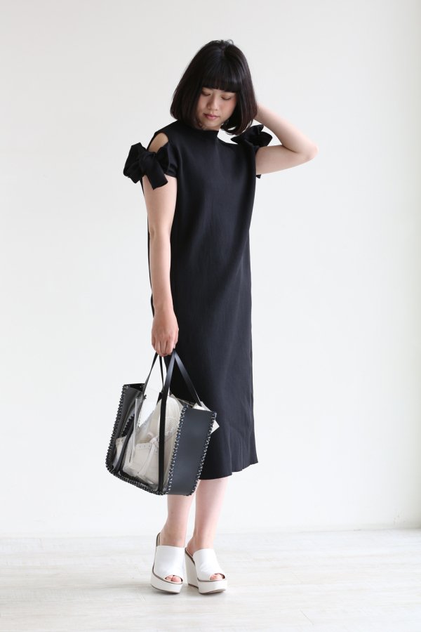 AKIRA NAKA(アキラナカ) Bella ribbon dress【AS1756BK】BLACK ...