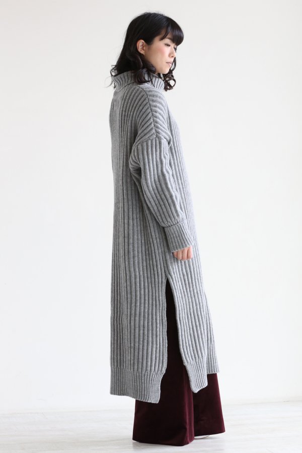 ADAWAS(アダワス) OVERSIZE TOPS オーバーサイズニットワンピース