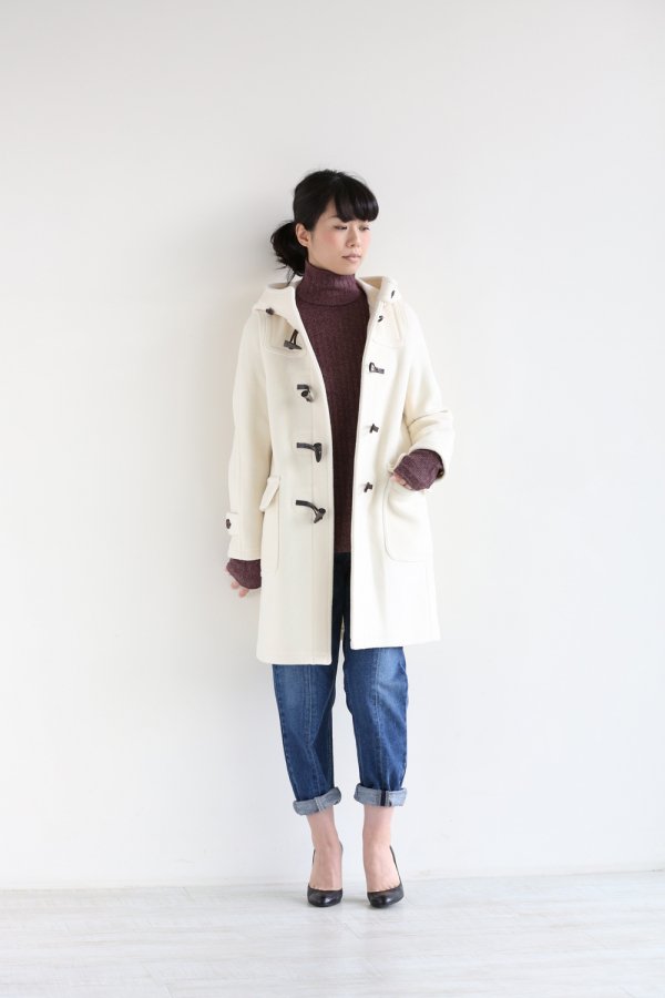 beautiful people(ビューティフルピープル) pile melton duffle coat