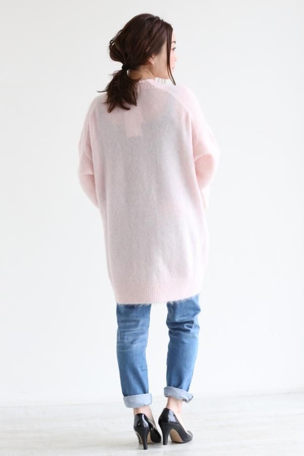 TOMORROWLAND MACPHEE(マカフィ) MOHAIR STRETCH Vネック