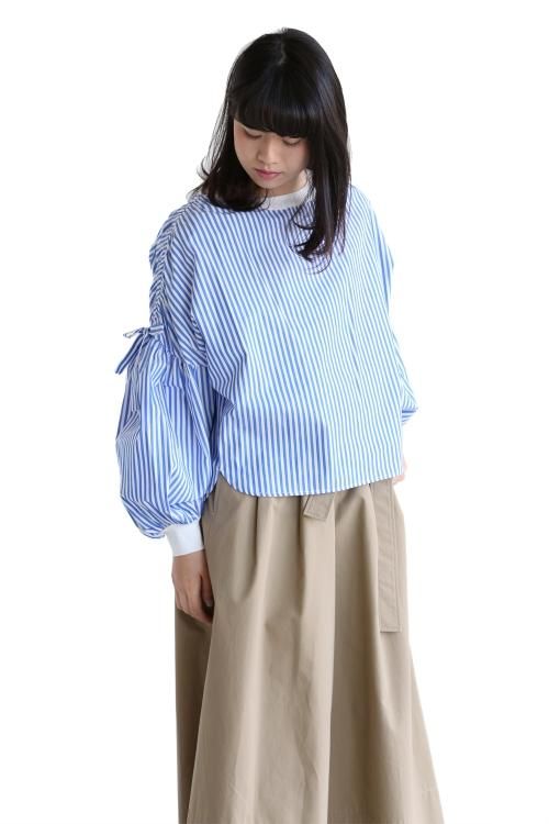 MUVEIL WORK(ミュベールワーク) ドロストストライプPO