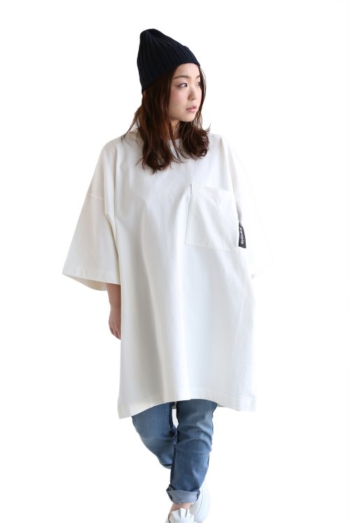 beautiful people(ビューティフルピープル) cotton jersey big T-dress