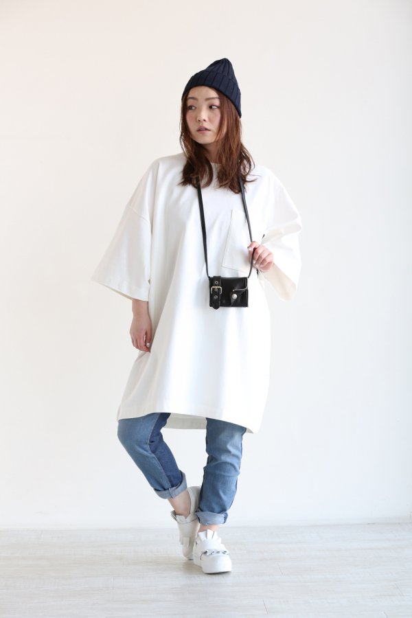 beautiful people(ビューティフルピープル) cotton jersey big T-dress