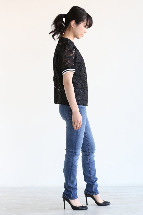 BORDERS at BALCONY(ボーダーズアットバルコニー) LACE TOP【BD1811-3N