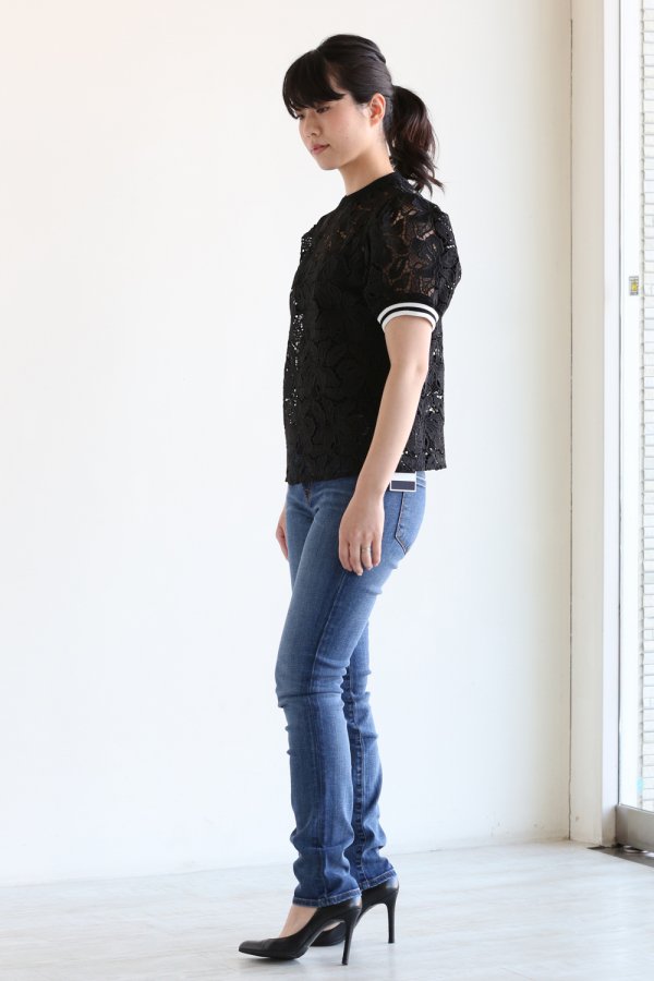 BORDERS at BALCONY(ボーダーズアットバルコニー) LACE TOP【BD1811-3N