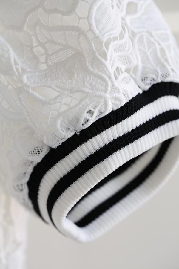 BORDERS at BALCONY(ボーダーズアットバルコニー) LACE TOP