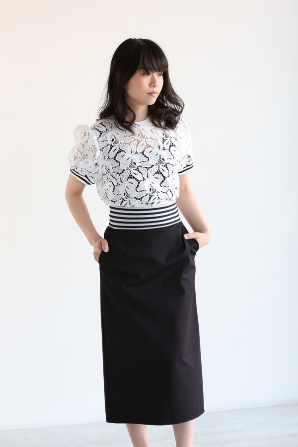 BORDERS at BALCONY(ボーダーズアットバルコニー) LACE TOP【BD1811-3N 