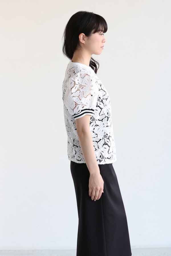 BORDERS at BALCONY(ボーダーズアットバルコニー) LACE TOP【BD1811-3N 