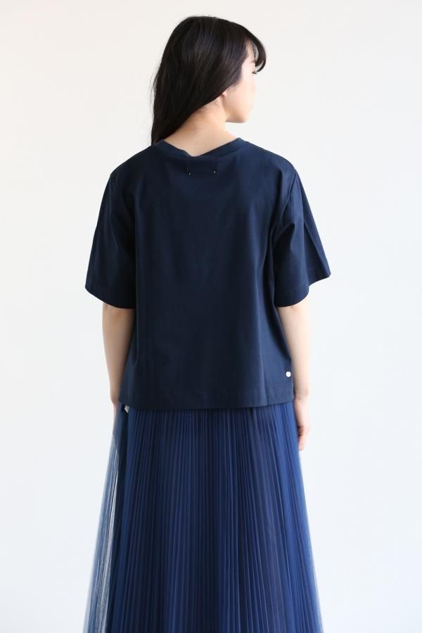 MUVEIL(ミュベール) 天球プリントTブラウス【MA81UTS010