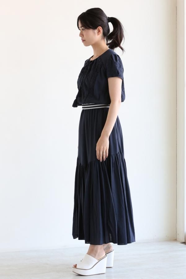BORDERS at BALCONY(ボーダーズアットバルコニー) VOYAGE MAXI DRESS 