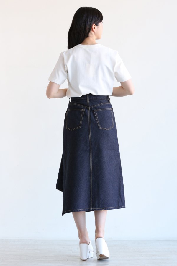 beautiful people(ビューティフルピープル) iregular hem A-line skirt