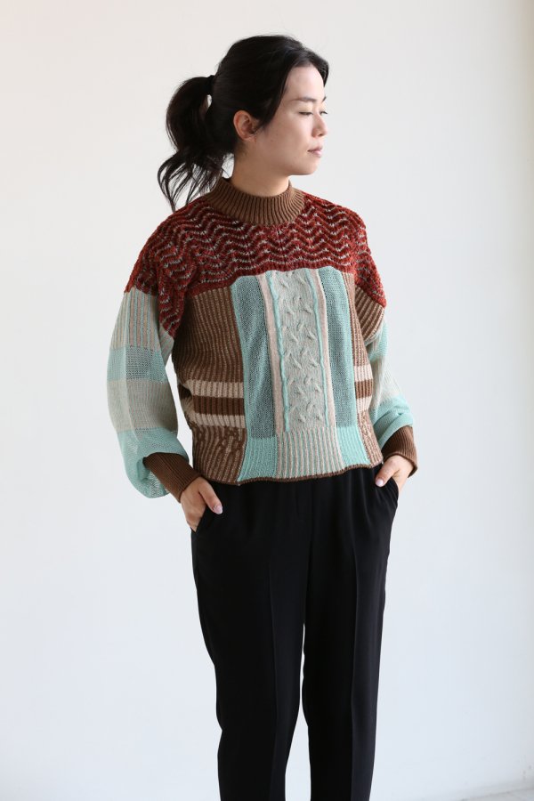 Plating Mole Knit Sweater - YAMAROKU（ヤマロク） オンラインストア