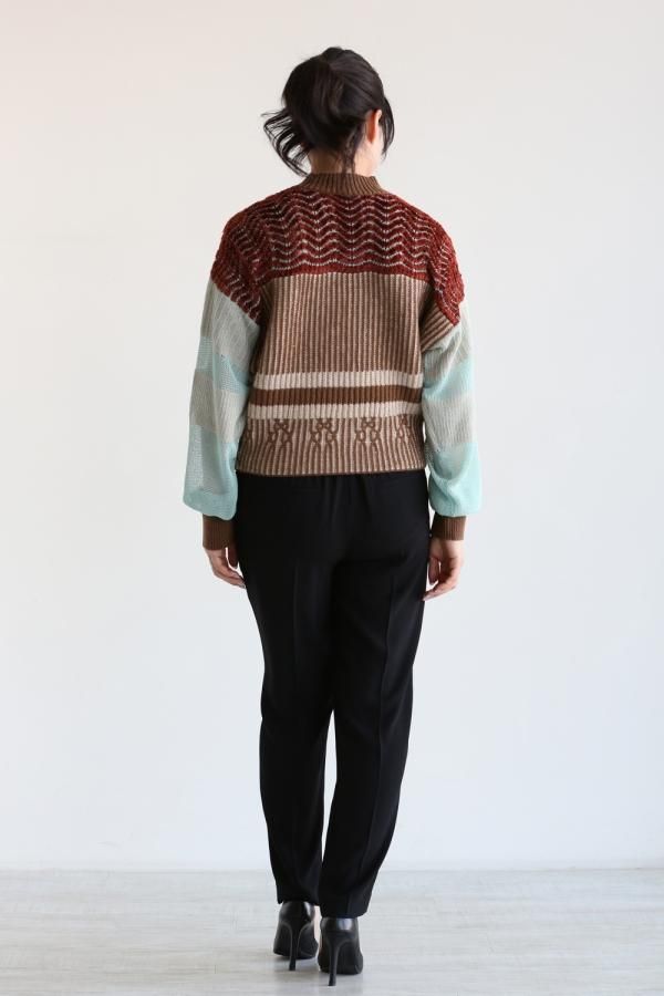 マメクロゴウチ Plating Mole Knit Sweater セーター Mame Kurogouchi マメクロゴウチ Plating Mole Knit Sweater