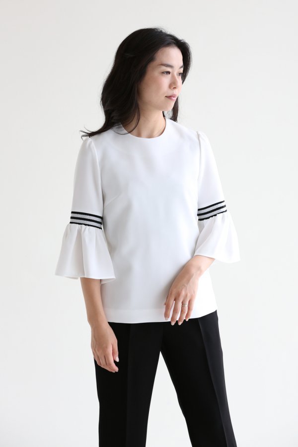 BORDERS at BALCONY(ボーダーズアットバルコニー) TWILL TOP