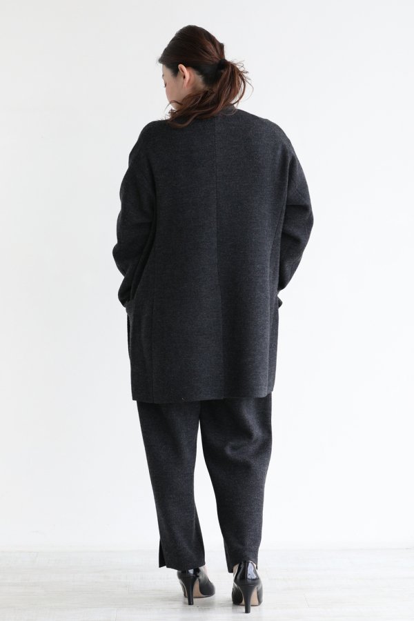 unfil(アンフィル) tasmanian wool milanoribbed-knit jacket - YAMAROKU（ヤマロク）  オンラインストア