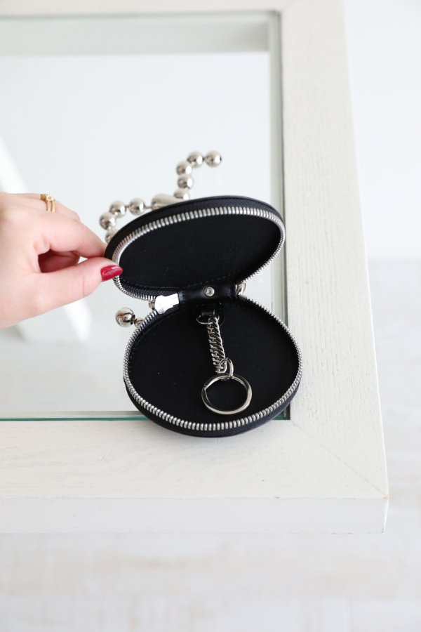 beautiful people(ビューティフルピープル) ball chain key case black