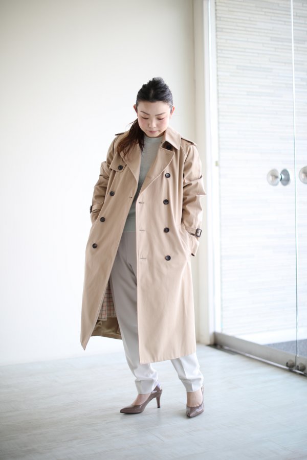 MACPHEE(マカフィ) THRENE DYED GABARDINE トレンチコート