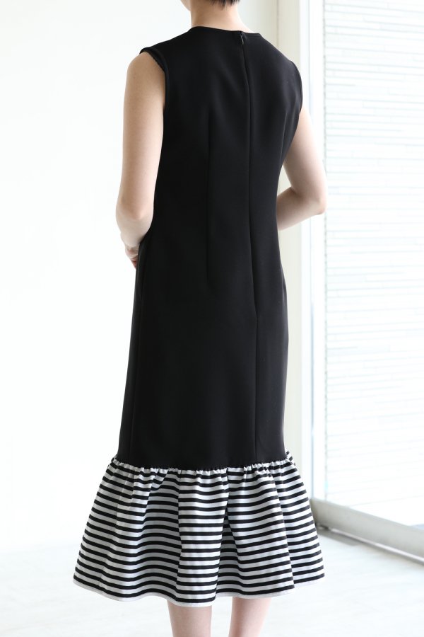 BORDERS at BALCONY(ボーダーズアットバルコニー) I-LINE DRESS