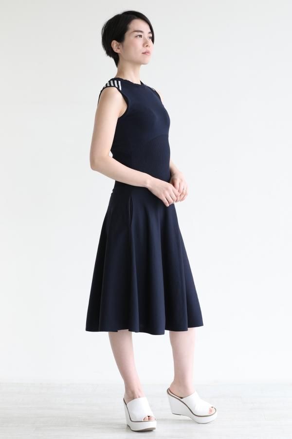 BORDERS at BALCONY(ボーダーズアットバルコニー) SCALLOP KNIT DRESS ...