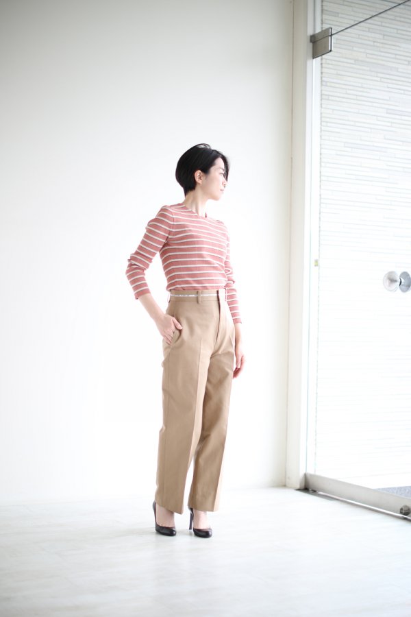 beautiful people(ビューティフルピープル) selvedge logo chino tapered pants -  YAMAROKU（ヤマロク） オンラインストア