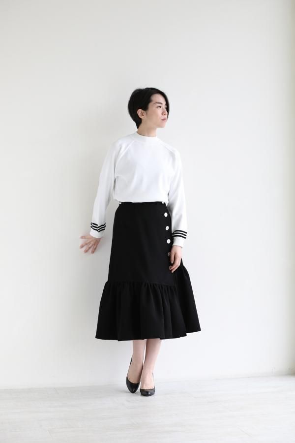 BORDERS at BALCONY(ボーダーズアットバルコニー) RAYON KNIT