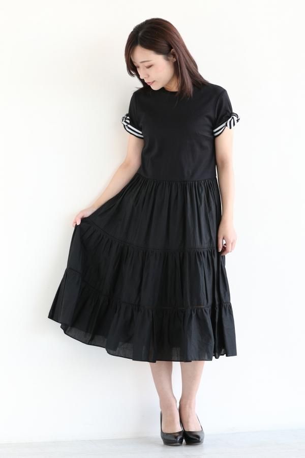 BORDERS at BALCONY(ボーダーズアットバルコニー) BALLERINA TEE DRESS ...