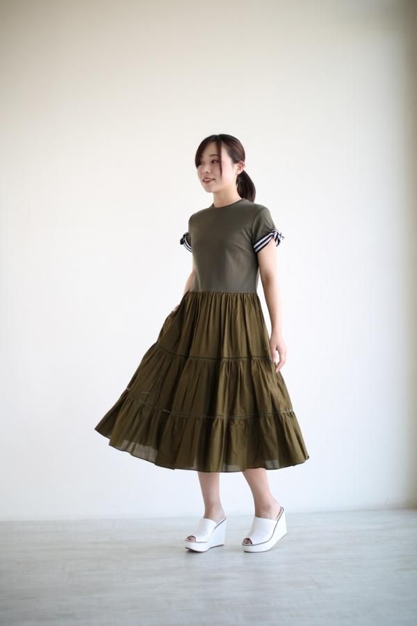 ボーダーズアットバルコニー borders tee dress-