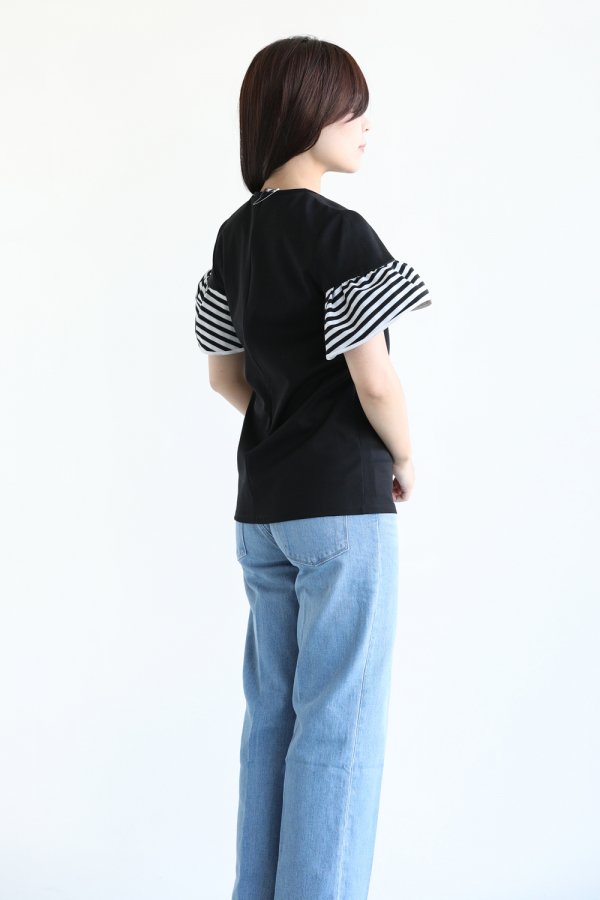 BORDERSatBALCONY】FLARE SLEEVE TOP melodiapet.com.br