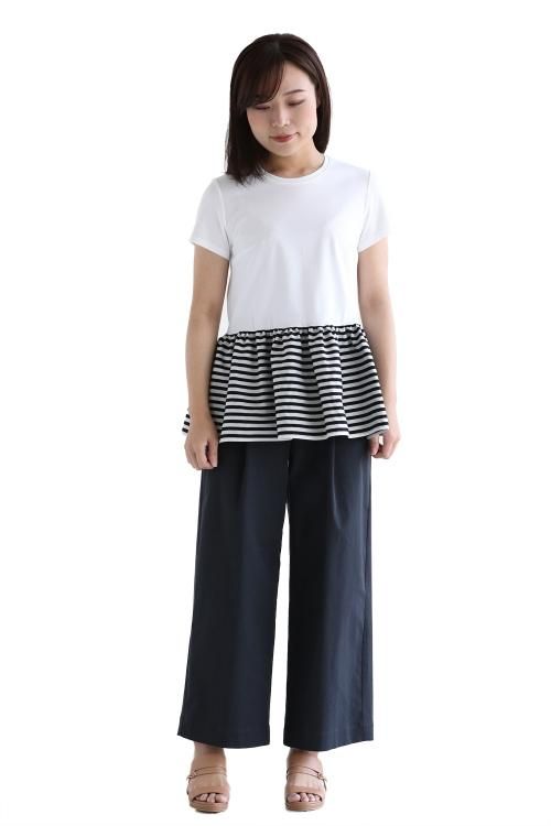 BORDERS at BALCONY】レア！新品WIDE PANTS 38 iveyartistry.com