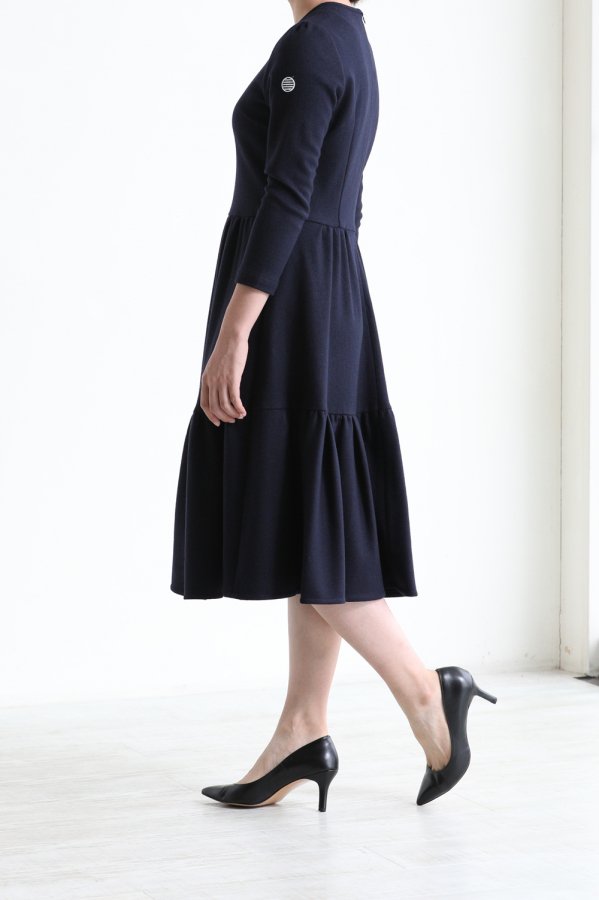 BORDERS at BALCONY(ボーダーズアットバルコニー) MELTON JERSEY DRESS