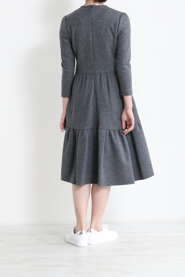 BORDERS at BALCONY(ボーダーズアットバルコニー) MELTON JERSEY DRESS