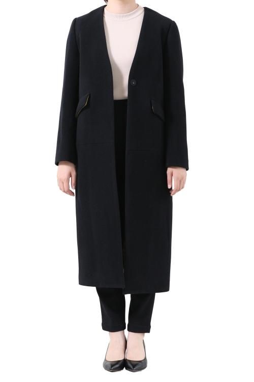 BORDERS at BALCONY(ボーダーズアットバルコニー) WOOL CASHMERE COAT ...