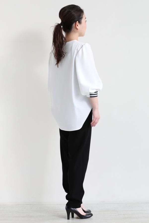 BORDERS at BALCONY(ボーダーズアットバルコニー) BALLOON SLEEVES TOP