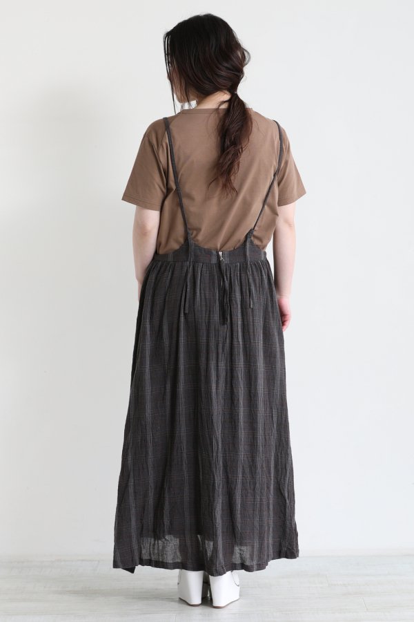 unfil(アンフィル) cotton & linen-georgetto camisole dress