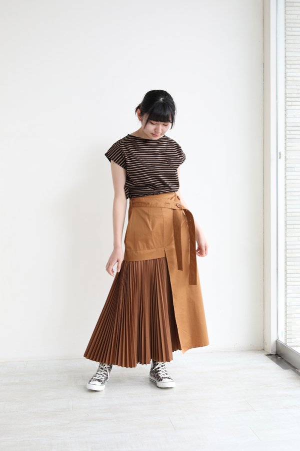 新品♡ELENDEEKの GEOMETRY PLEATS KNIT-