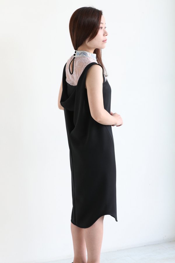 Mame Kurogouchi(マメ) Embroidery Collar Sleeveless Dress - YAMAROKU（ヤマロク）  オンラインストア