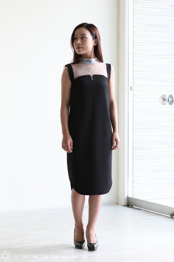mame ☆ 2019ss botanical embroidery dress