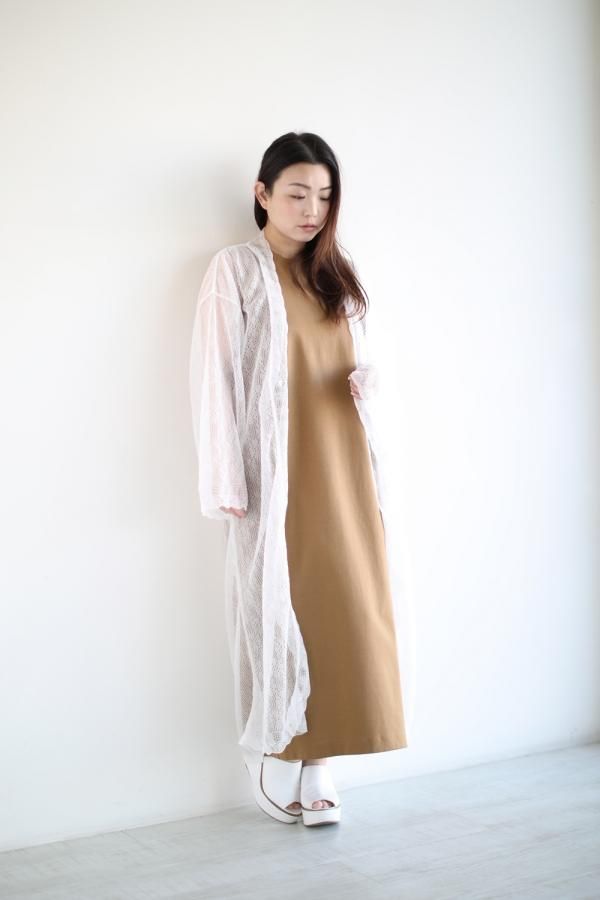 Mame Kurogouchi(マメ) Wrapping Knit Gown - YAMAROKU